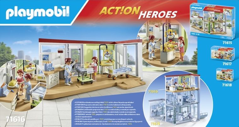 Playmobil, Action Heroes, Sectia de maternitate, 71616