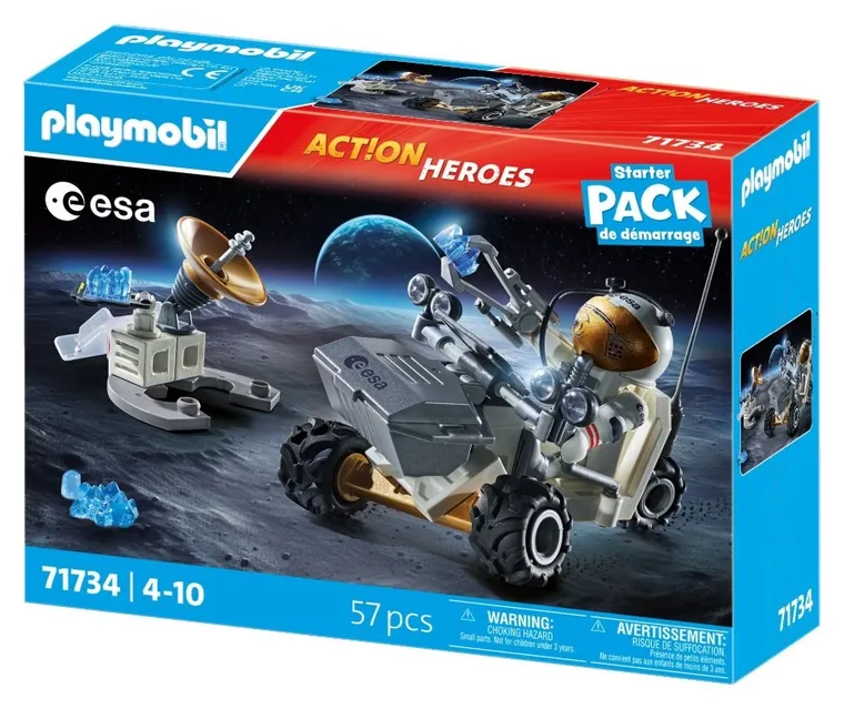 Playmobil, Action Heroes, Starter Pack: Misiune in cosmos, 71734