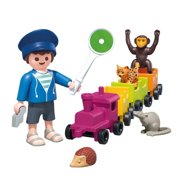 Playmobil, Animals & Friends, Locomotiva excursie, 71951