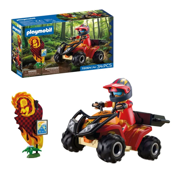 Playmobil, Cars, Quad de teren, 72064