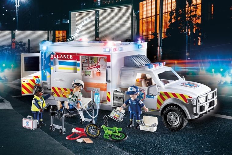 Playmobil, City Action, Ambulanta: US Ambulance, 70936