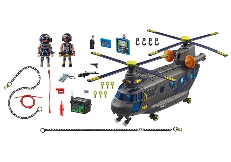 Playmobil, City Action, Elicopter de salvare al fortelor speciale, 71149