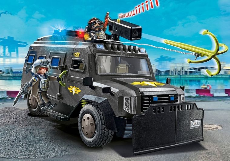 Playmobil, City Action, Vehicul de teren al fortelor speciale, 71144