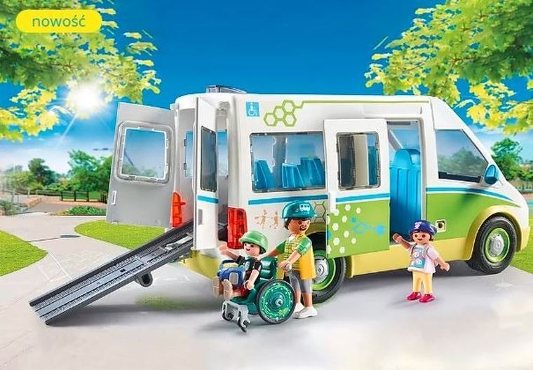 Playmobil, City Life, Autobuz de scoala, 71329