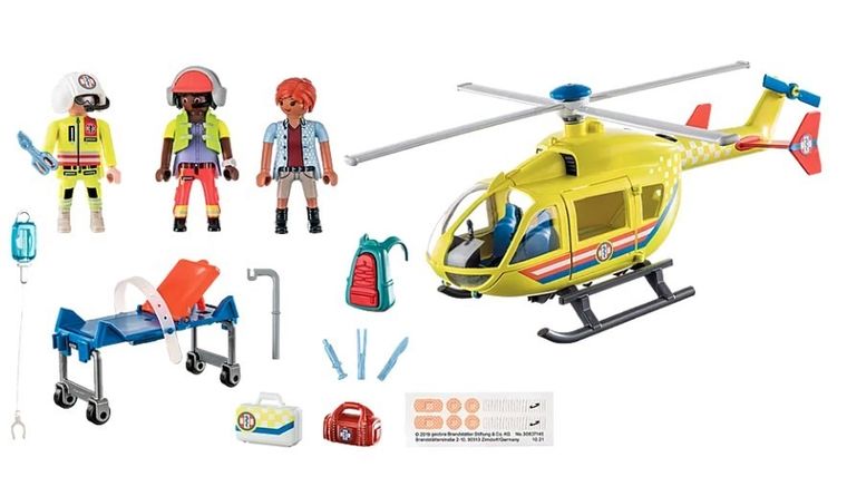 Playmobil, City Life, Elicopter de salvare, 71203
