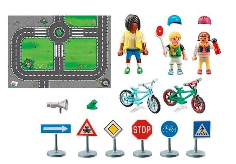 Playmobil, City Life, Scoala de ciclism, 71332