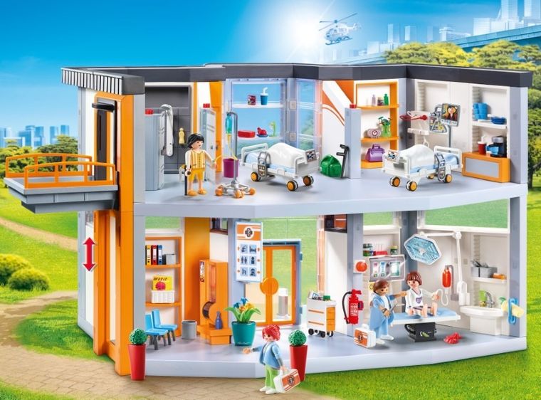 Playmobil, City Life, Spital mare echipat, 70190