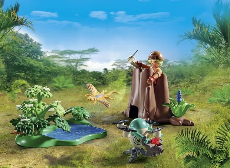 Playmobil, Dinos, Statie de cercetare pentru dinozaurii Dimorphodon, 71525