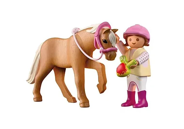 Playmobil, Duo Pack, Fata cu ponei, 71887