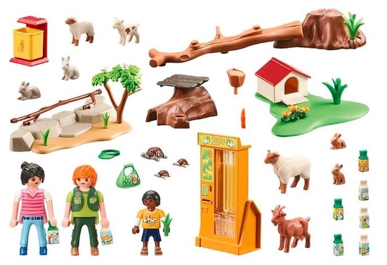 Playmobil, Family Fun, Mini zoo, 71191