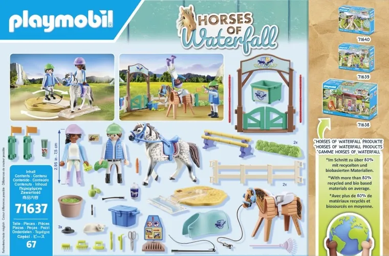 Playmobil, Horses of Waterfall, Arena moderna de echitatie, 71637