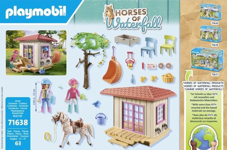 Playmobil, Horses of Waterfall, Clubul iubitorilor de cai, 71638