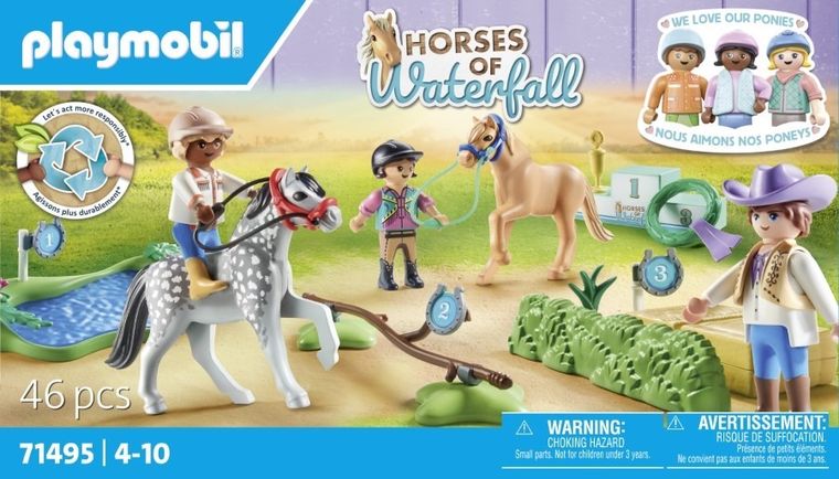 Playmobil, Horses of Waterfall, Turneul poneilor, 71495