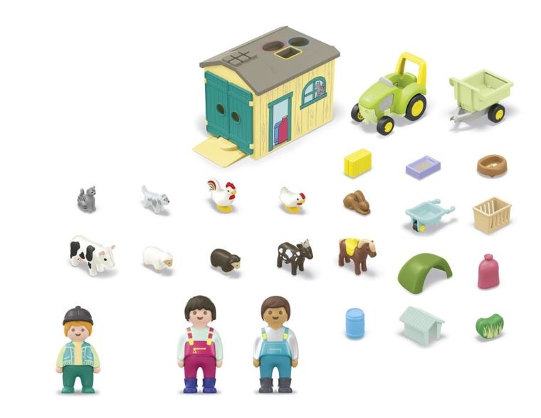 Playmobil, Junior, Aventura de la ferma, 71656