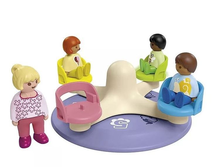 Playmobil, Junior, Carusel cu cifre, 71701