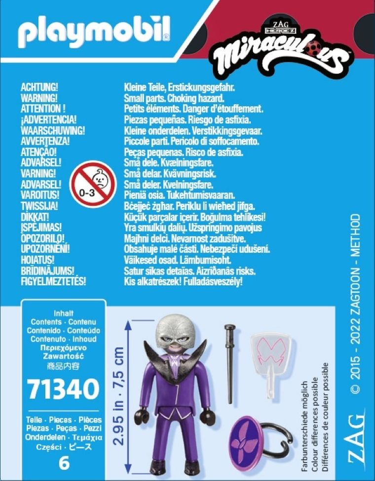 Playmobil, Miraculous, Hawk Moth, 71340