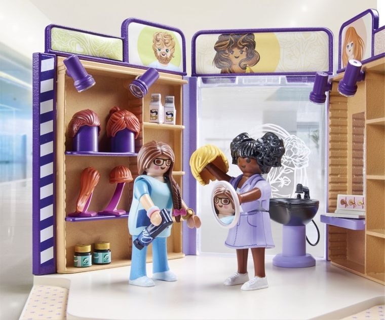 Playmobil, My Life, Barbershop si salon de coafura, 71535