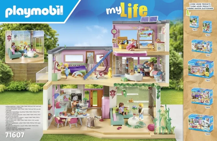 Playmobil, My Life, Casa cu veranda, 71607