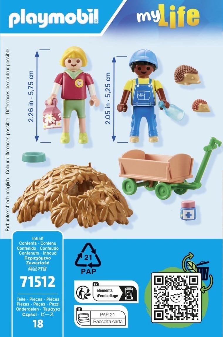 Playmobil, My Life, Ingrijirea aricilor, 71512