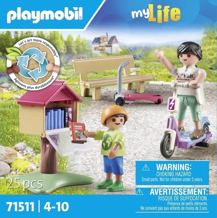 Playmobil, My Life, Schimb de carti, 71511