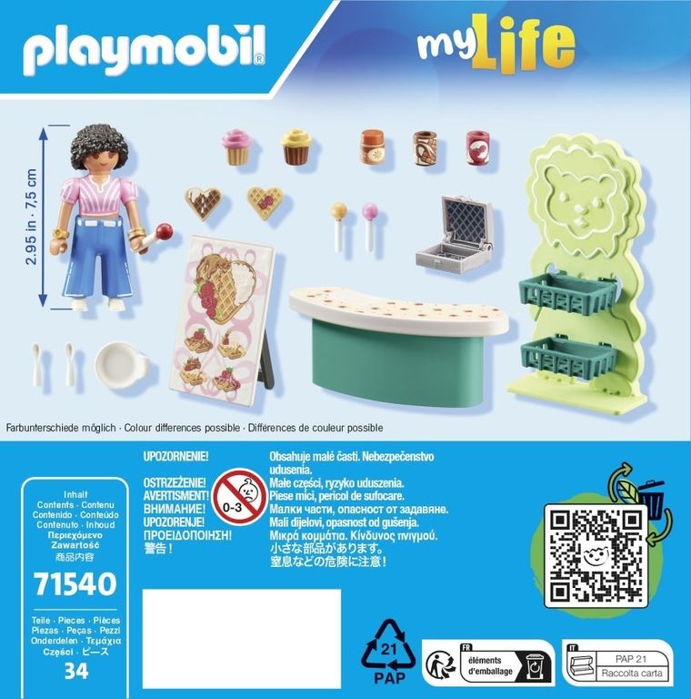 Playmobil, My Life, Stand de dulciuri, 71540