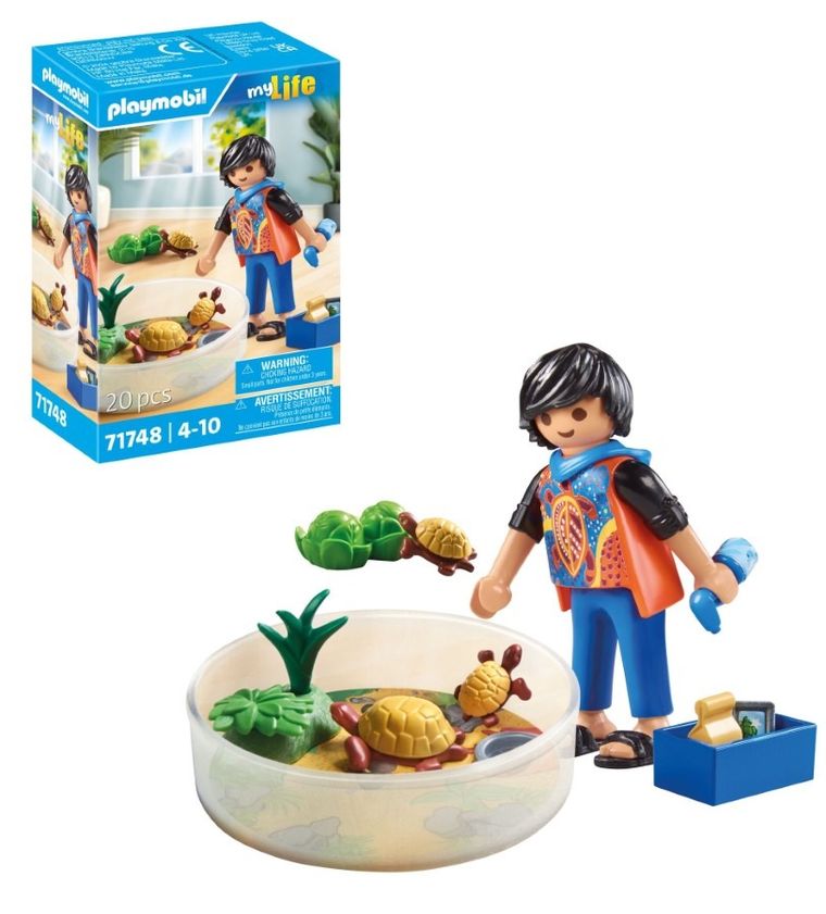 Playmobil, My Life, Terariu cu broaste-testoase, 71748