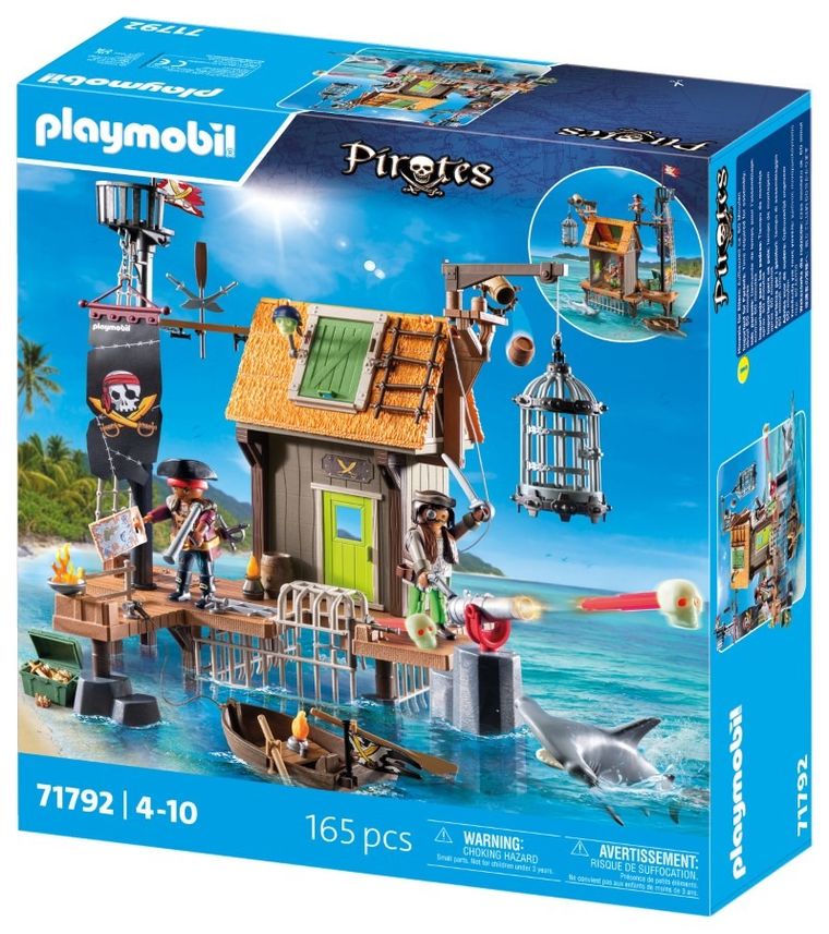 Playmobil, Pirates, Port de pirati cu inchisoare, 71792