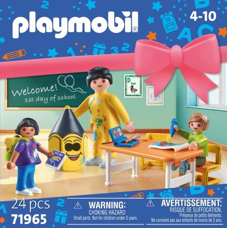 Playmobil, Set cadou, Prima zi de scoala, 71965