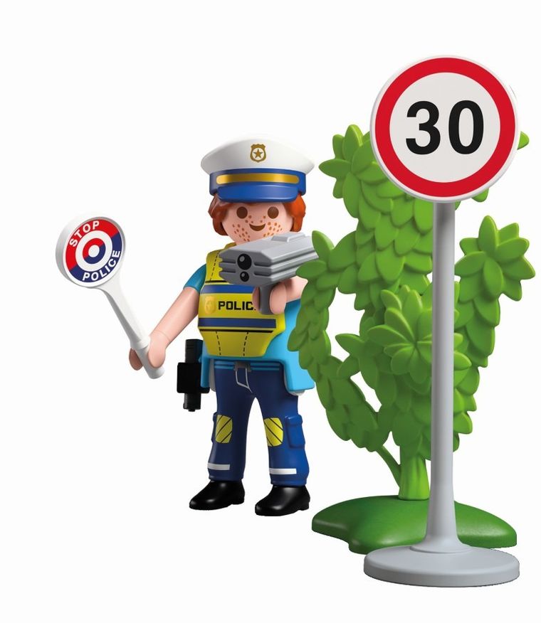 Playmobil, Special Plus, Politist cu radar, 72029