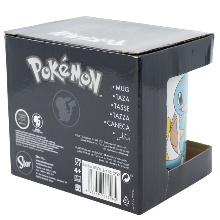 Pokemon, cana din ceramica, in cutie, 325 ml