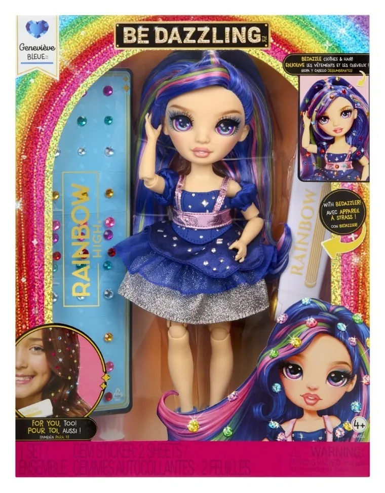 Rainbow High, Be Dazzling, Genevieve Bleue, papusa fashion