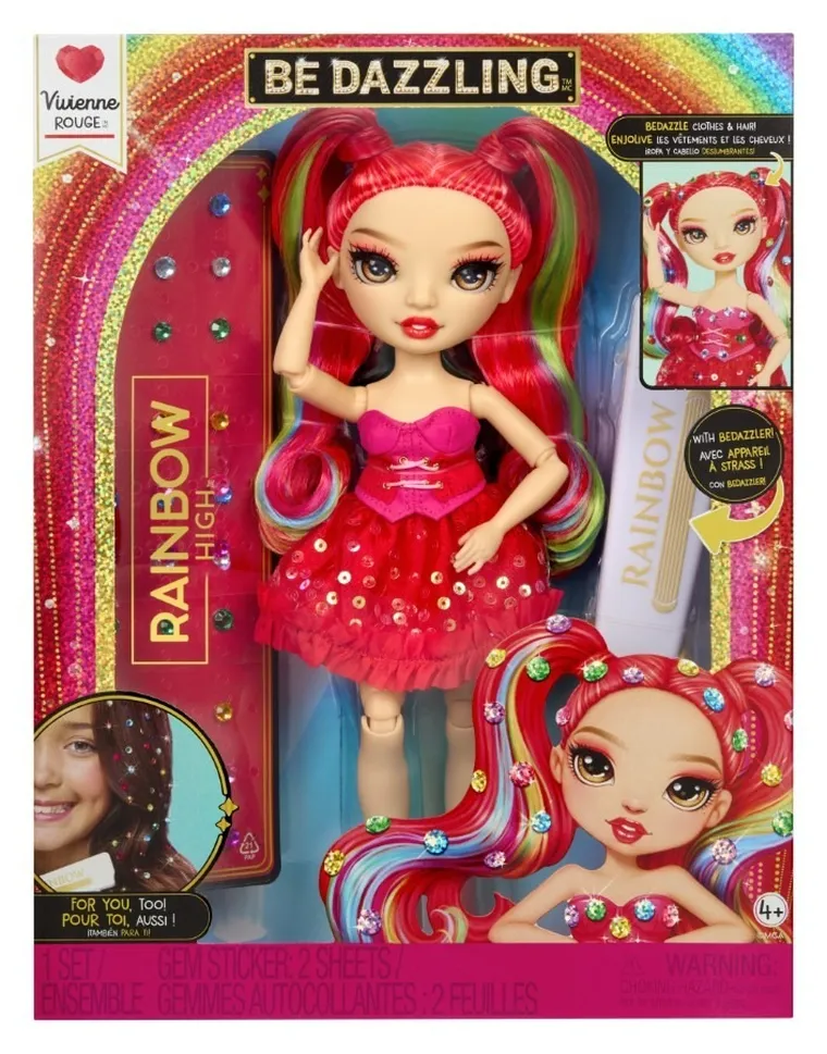 Rainbow High, Be Dazzling, Vivienne Rouge, papusa fashion