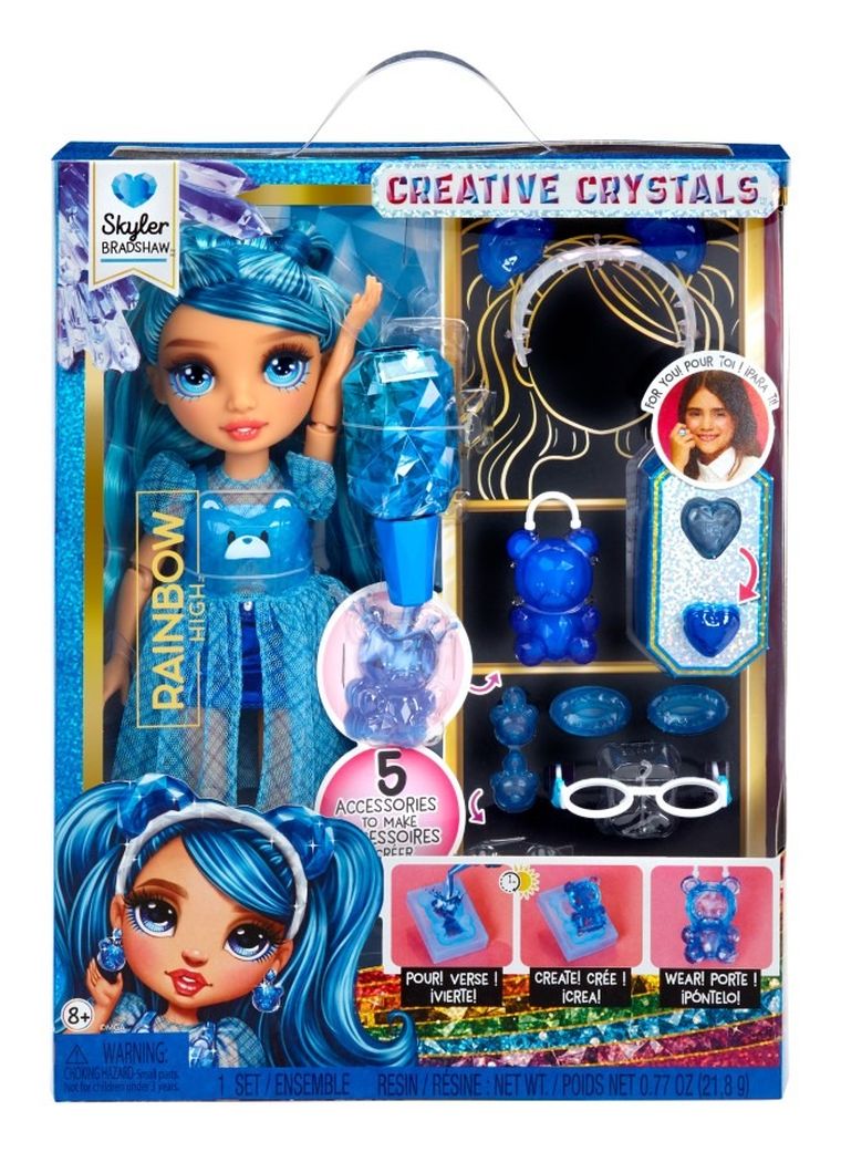 Rainbow High, Creative Crystals, Skyler, papusa fashion