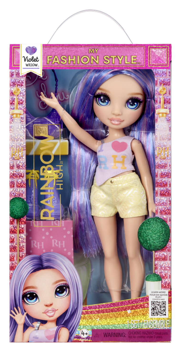 Rainbow High, My Fashion Style, Violet, papusa fashion