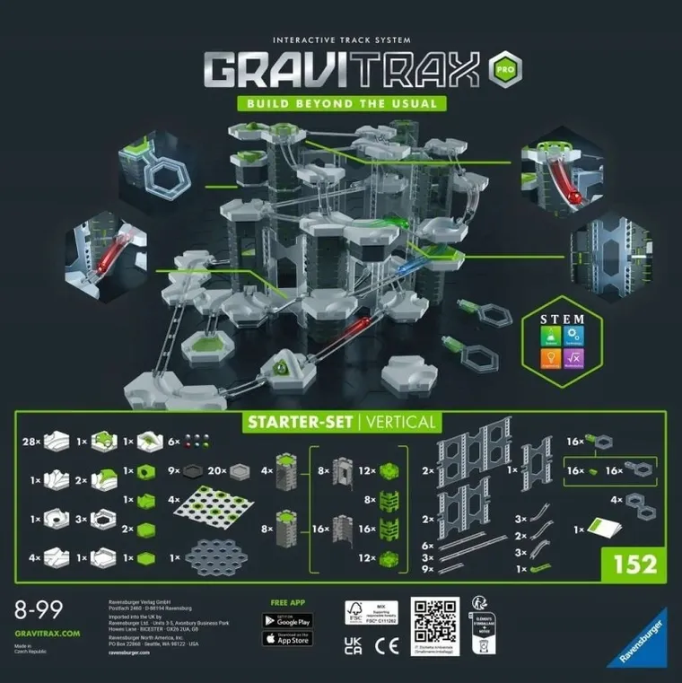 Ravensburger, GraviTrax Pro, set de start