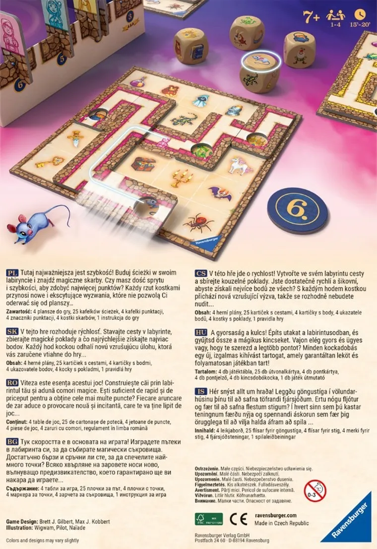 Ravensburger, Labyrinth Go!, joc de familie