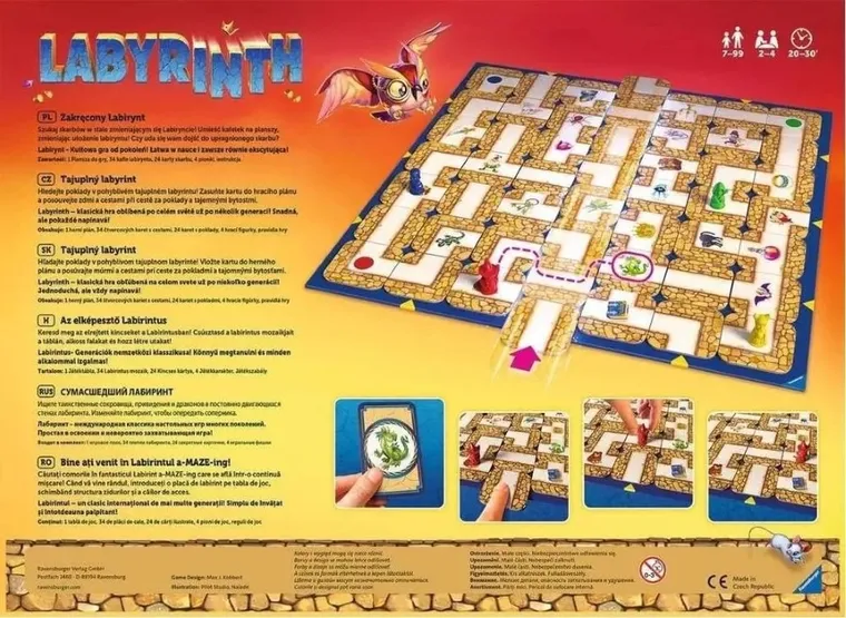 Ravensburger, Labyrinth, joc de familie