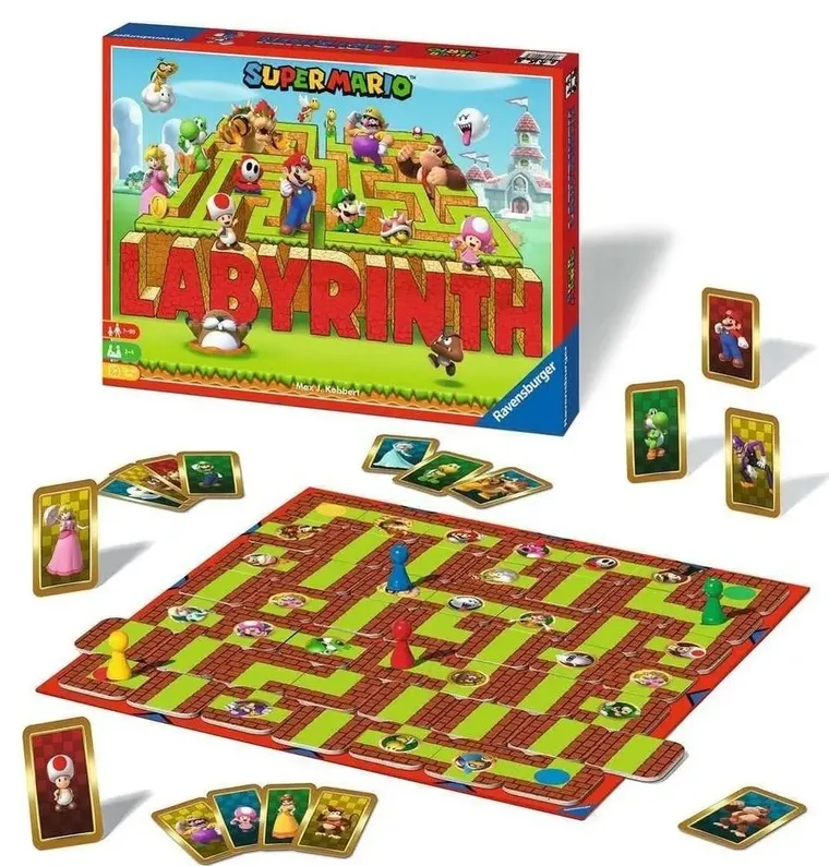 Ravensburger, Labyrinth Super Mario, joc de familie