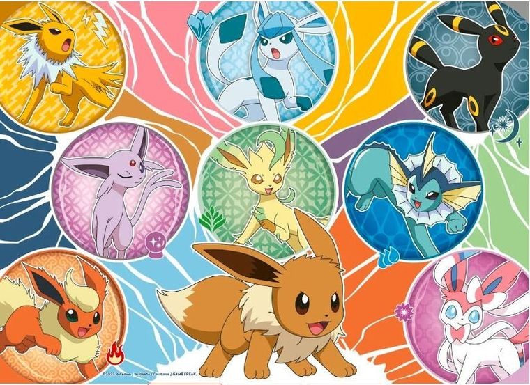 Ravensburger, Pokemon, puzzle, 4-100 piese
