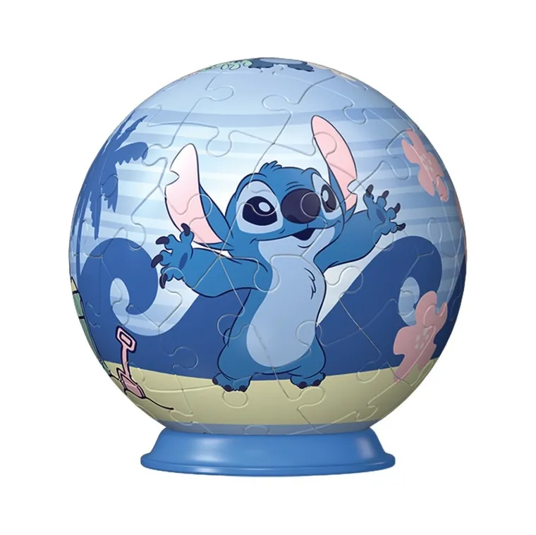 Ravensburger, Stitch, puzzle 3D, 55 piese