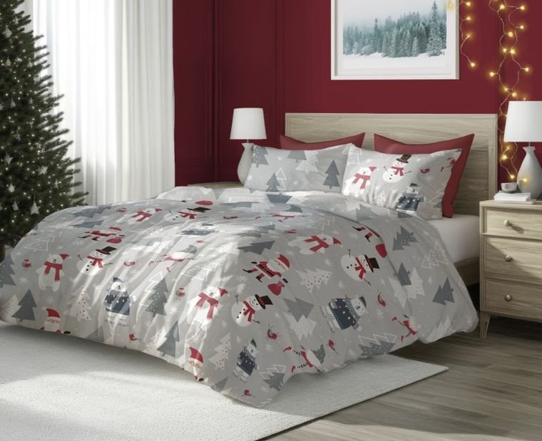 Scandic, Padure Inzapezita, set lenjerie de pat single, 140-200 cm