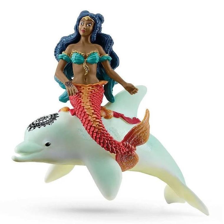 Schleich, Bayala, Isabelle pe delfin, figurina, 70719