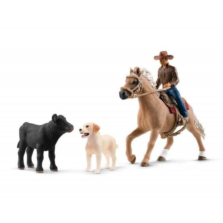 Schleich, Farm World, Aventuri de cowboy in vestul salbatic, set, 42578