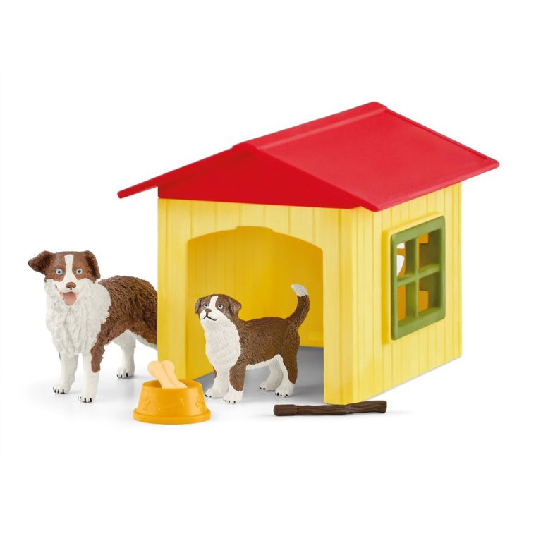 Schleich, Farm World, Cotet de caini, set, 42573