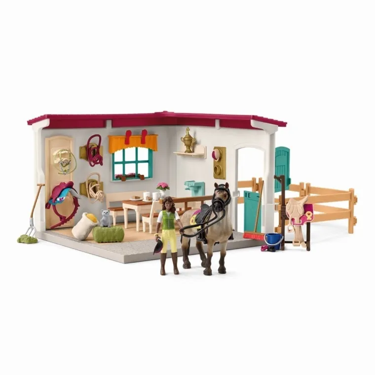 Schleich, Horse Club, Camera grajdarului, set, 42591