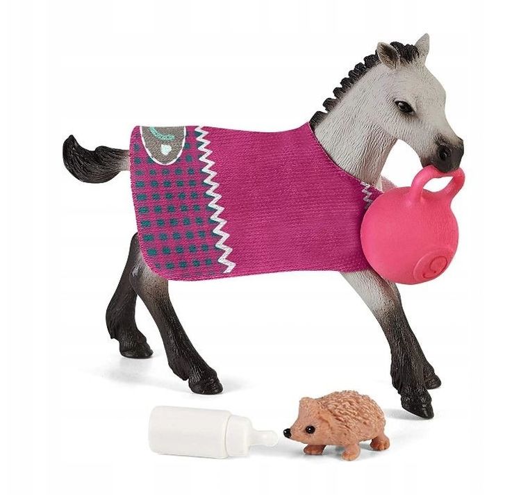 Schleich, Horse Club, Joaca distractiva cu manji, set, 42534