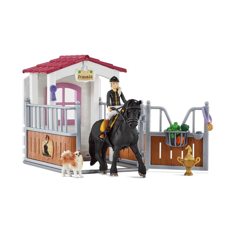 Schleich, Horse Club, Tarc pentru cai Tori & Princess, set, 42437