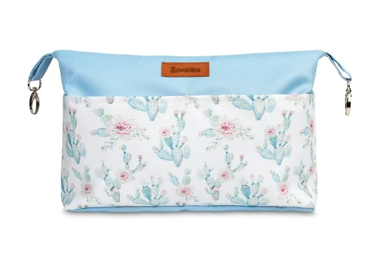 Sensillo, Cactusi, organizator pentru carucior, albastru deschis