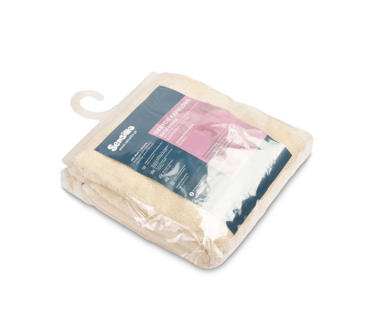 Sensillo, Halat de baie, Ecru, Iepure, 90-90 cm