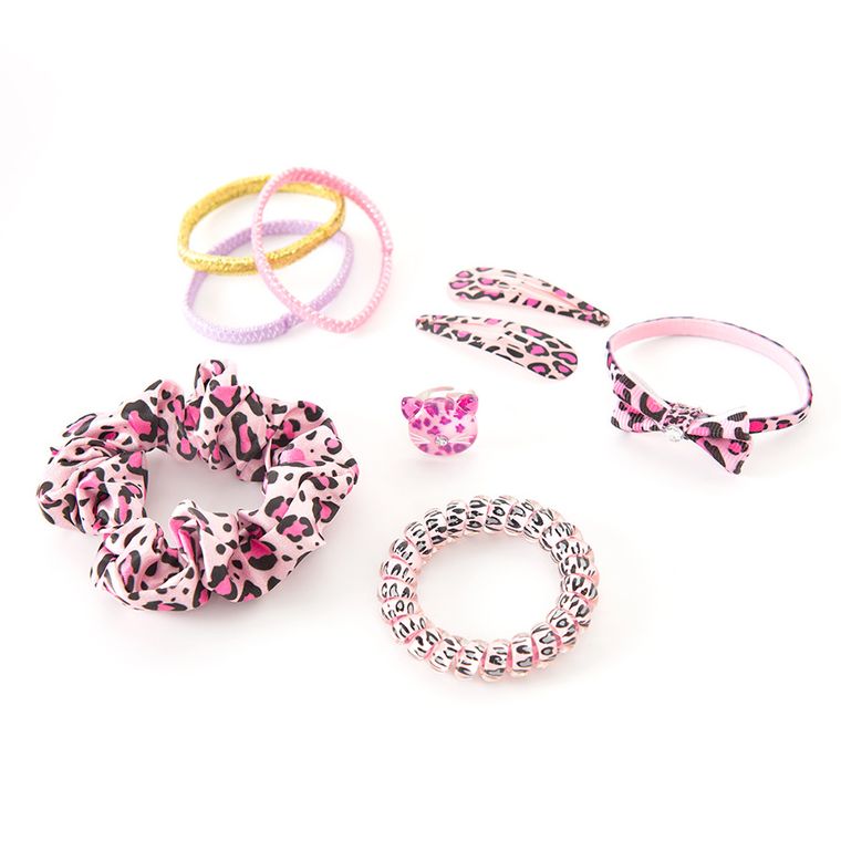 Smiki, Accesorii de par in geanta pentru cosmetice